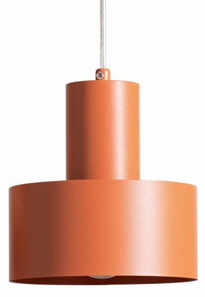 Lampa wisząca Rif 3 SIGMA, możliwość ściemniania, czerwony, salon / jadalnia, metal, nowoczesny