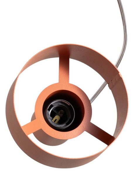 Lampa wisząca Rif 3 SIGMA, możliwość ściemniania, czerwony, salon / jadalnia, metal, nowoczesny
