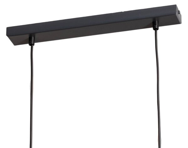 Lampa wisząca Rif 2 SIGMA, możliwość ściemniania, czarny, salon / jadalnia, metal, nowoczesny