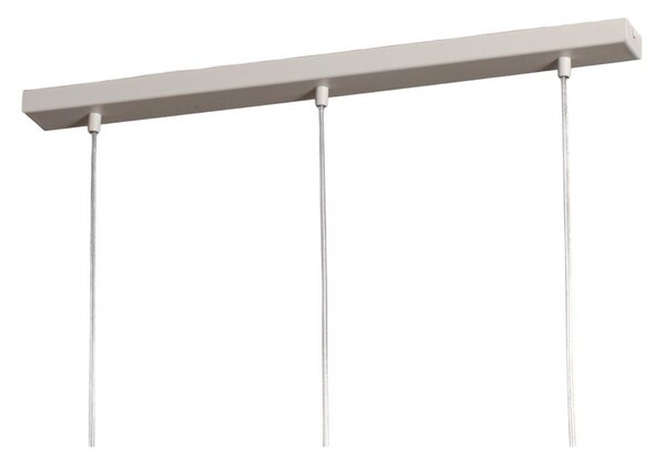 Lampa wisząca Rif 3 SIGMA, możliwość ściemniania, kremowy / amber, salon / jadalnia, metal, nowoczesny