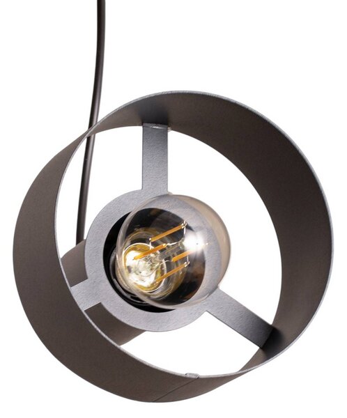 Lampa wisząca Rif 2 SIGMA, możliwość ściemniania, czarny, salon / jadalnia, metal, nowoczesny