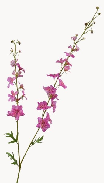 Komplet sztucznych kwiatów Delphinium Real Touch, 2 elem