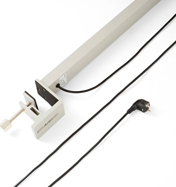 Arcchio lampa z klipsem LED Jolinda, srebrna, metalowa, ściemniana Jolinda Arcchio, możliwość ściemniania, aluminiowy / szary / cynkowy, biuro, aluminium, nowoczesny