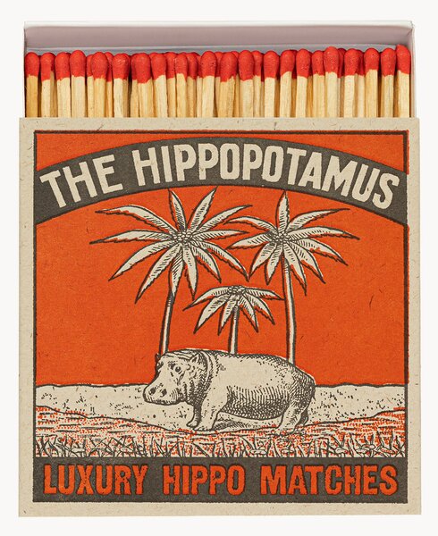 Zapałki Matchbox Hippo