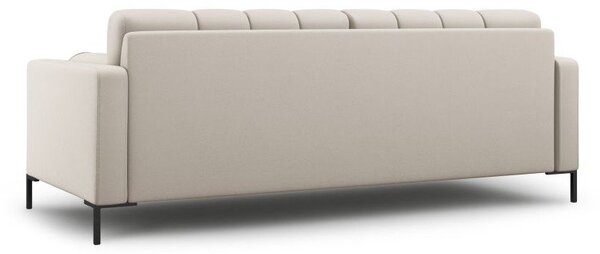 Beżowa rozkładana sofa ze schowkiem 222 cm Bali – Cosmopolitan Design