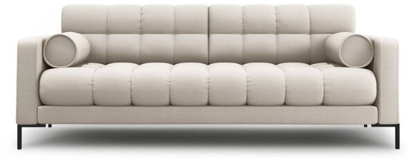 Beżowa rozkładana sofa ze schowkiem 222 cm Bali – Cosmopolitan Design