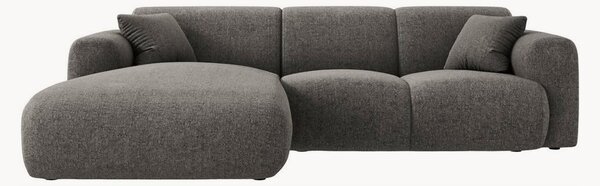 Sofa narożna z szenilu Nolio (4-osobowa)