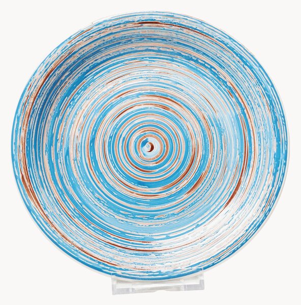 Komplet ręcznie wykonanych talerzy Swirl, 6 elem