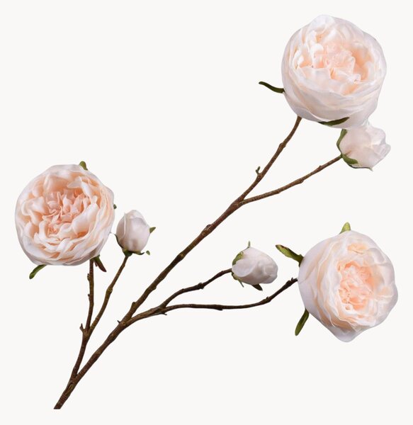 Komplet sztucznych kwiatów dekoracyjnych Rose, 2 elem