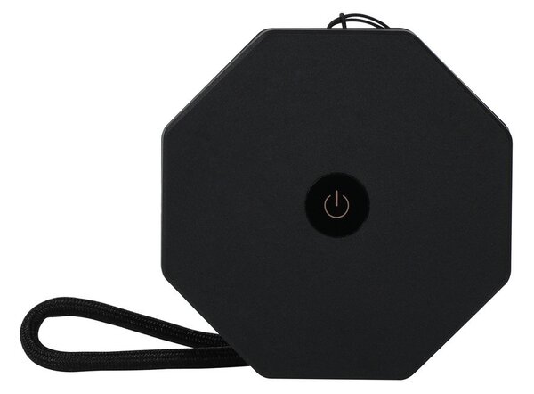 Biało-czarna dekoracja świetlna na USB ø 8 cm Twist – Gingko