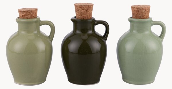 Komplet butelek na oliwę Amphora, 3 elem