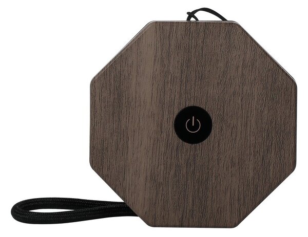 Biało-szara dekoracja świetlna na USB ø 8 cm Twist – Gingko