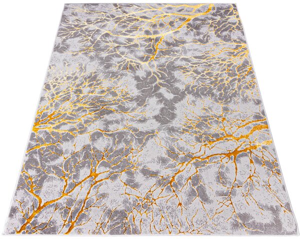 Szary marmurowy dywan nowoczesny - Orso 6X