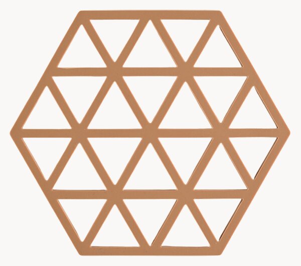 Komplet podstawek z silikonu Triangles, 6 elem