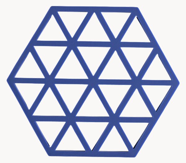Komplet podstawek z silikonu Triangles, 6 elem