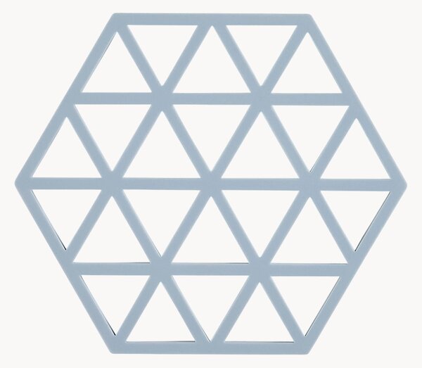 Komplet podstawek z silikonu Triangles, 6 elem