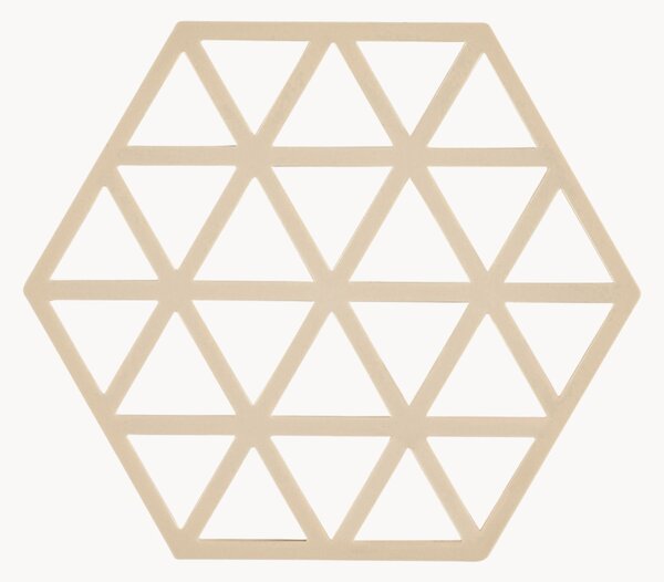 Komplet podstawek z silikonu Triangles, 6 elem