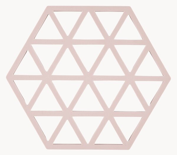 Komplet podstawek z silikonu Triangles, 6 elem