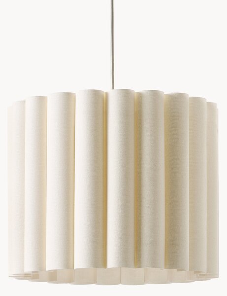 Lampa wisząca z lnu Lucina