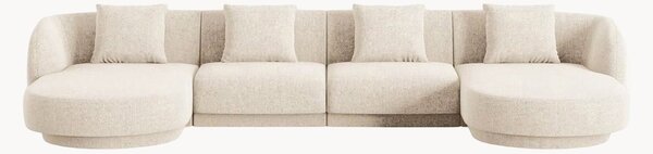 Sofa panoramiczna z szenilu Tulum (5-osobowa)