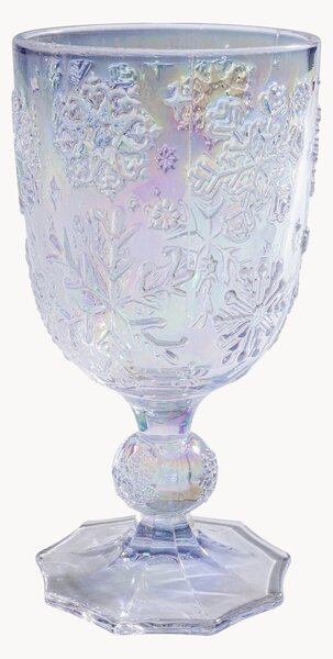 Komplet kieliszków do wina Ice Flowers, 6 elem