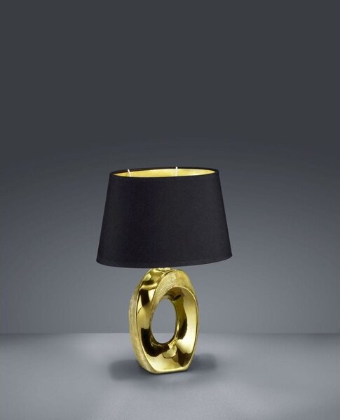 Taba lampa stołowa 1-punktowa czarna/złota R50511079