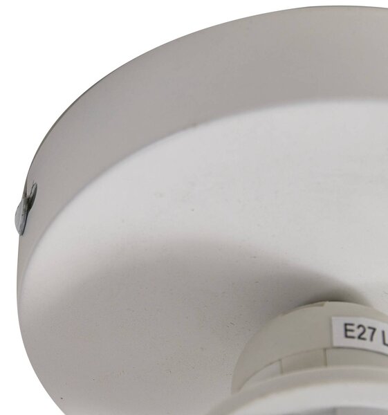 Lampa sufitowa Magali Lindby, możliwość ściemniania, biały / opal, salon / jadalnia, papier / lunolit / lunopal