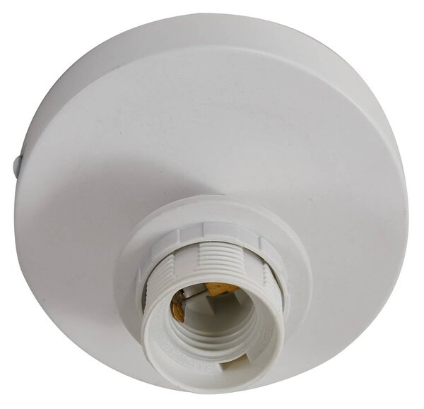Lampa sufitowa Magali Lindby, możliwość ściemniania, biały / opal, salon / jadalnia, papier / lunolit / lunopal