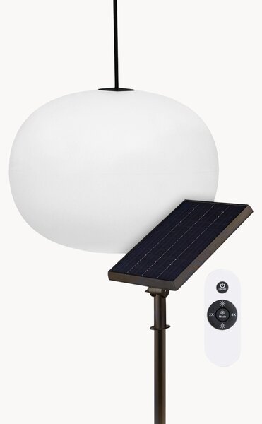 Solarna lampa wisząca LED z funkcją przyciemniania i timera Glowing Elegance