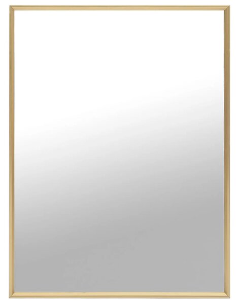 Lustro ze złotą ramą, 80x60 cm