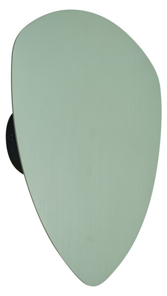 Designerski kinkiet zielony organiczny 32 cm 2-źródła światła - Pulley