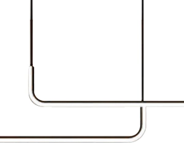 Lampa wisząca Horizon Milagro Lighting, czarny, salon / jadalnia, metal, nowoczesny