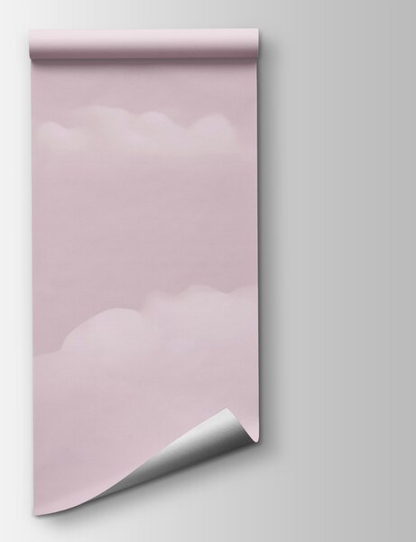 Fototapeta Różowe niebo z chmurami, Fototapety Dziecięce, Popularne Fototapety, w03994v2 - Tapeko.pl