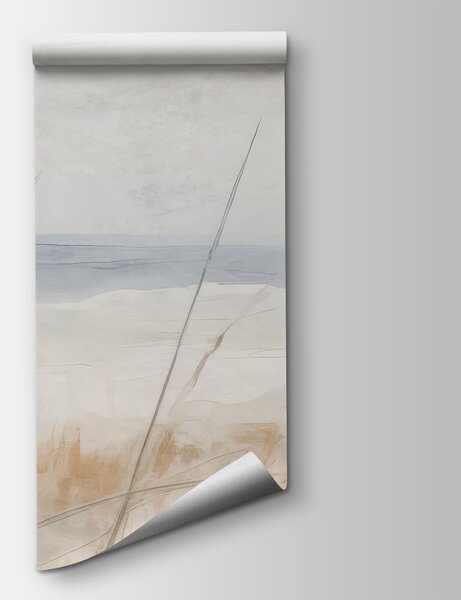 Fototapeta Obraz przedstawiający plażę z wysoką trawą, Fototapety Natura, Popularne Fototapety, w03973 - Tapeko.pl