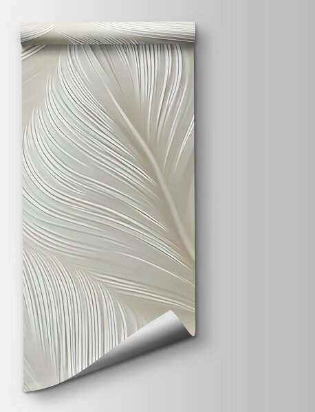Fototapeta Wzór z białych piór, Fototapety Natura, Popularne Fototapety, w04181 - Tapeko.pl