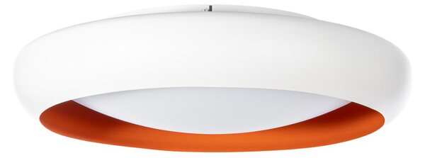 Lampy sufitowe Lindby, Serava, ściemnialny, biały, salon, tworzywo sztuczne, nowoczesny