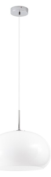 Lampa Wisząca NOLA, Owen, ściemnialny, biały, salon, szkło, nowoczesny