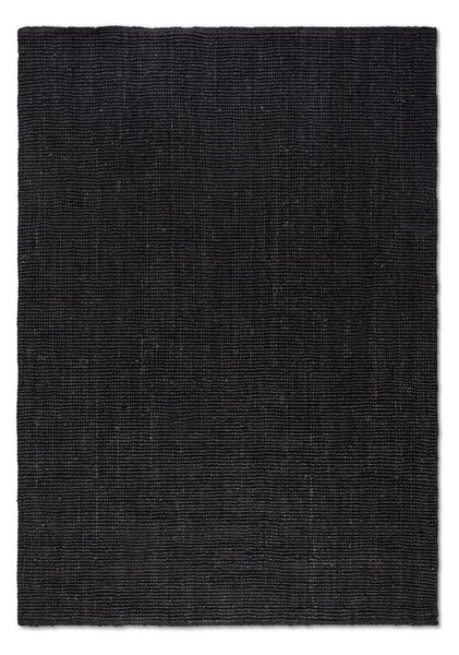 Czarny dywan z juty 120x170 cm Bouclé – Hanse Home