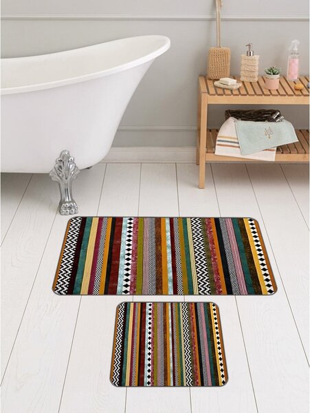 Dywaniki łazienkowe zestaw 2 szt. 60x100 cm – Mila Home