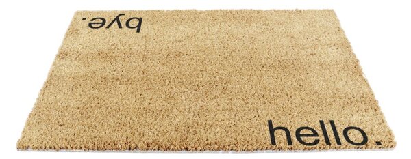 Wycieraczka z włókna kokosowego 40x60 cm Hello, Bye – Artsy Doormats