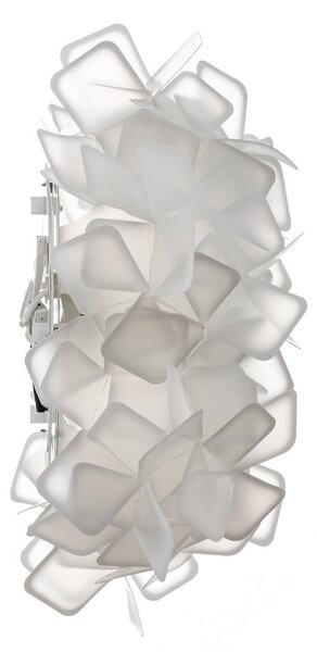 Slamp Kinkiet designerski CLIZIA, biały / opal, salon / jadalnia, tworzywo sztuczne, design