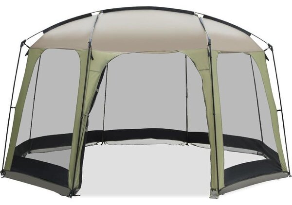 Namiot ogrodowy z moskitierą RT56097FR, wymiary: 380 × 355 × 225 cm, kolor: zielony
