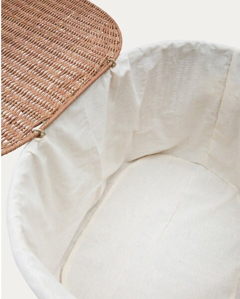 Rattanowe koszyki zestaw 2 szt. 50x36x32 cm Indali – Kave Home