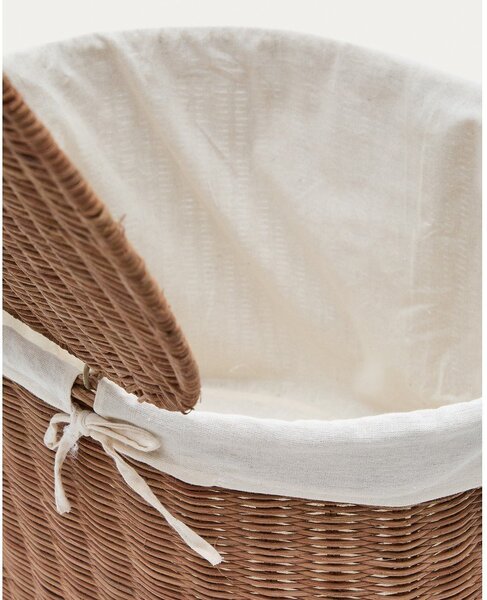 Rattanowe koszyki zestaw 2 szt. 50x36x32 cm Indali – Kave Home