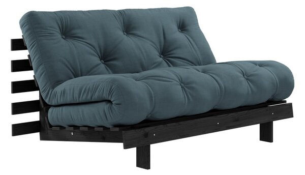 Morska rozkładana sofa 140 cm Roots Black Night – Karup Design