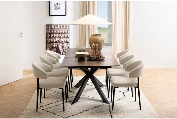 Rozkładany stół ceramiczny 90x210 cm Irwine – Actona