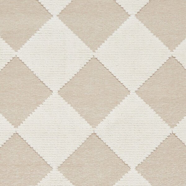 Biało-beżowy dywan odpowiedni do prania 160x230 cm Lyna Beige&White – Think Rugs