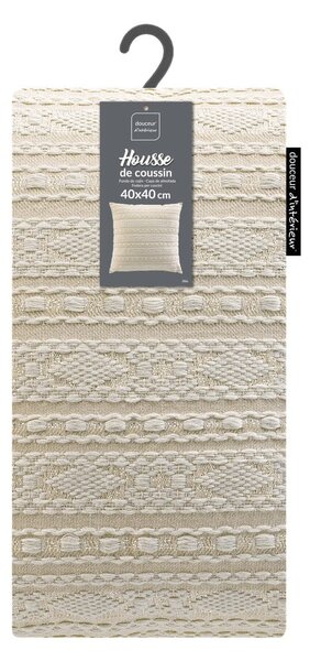 Poszewka na poduszkę z mieszanki bawełny 40x40 cm Ilies – douceur d'intérieur