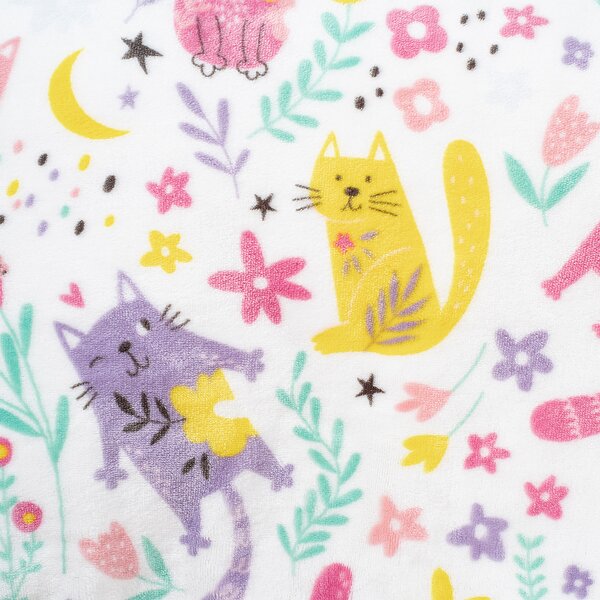 4Home Pościel mikroflanela Playful Paws, 160 x 200 cm, 70 x 80 cm