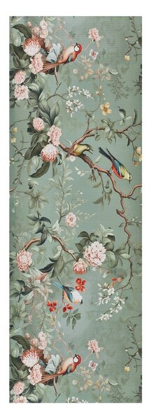 Jasnozielony chodnik odpowiedni do prania 52x200 cm Ricci Monet – Universal